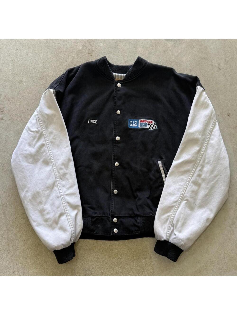 Vintage Indy Car PPG World Series Jacket  XL “Vince” Embroidered